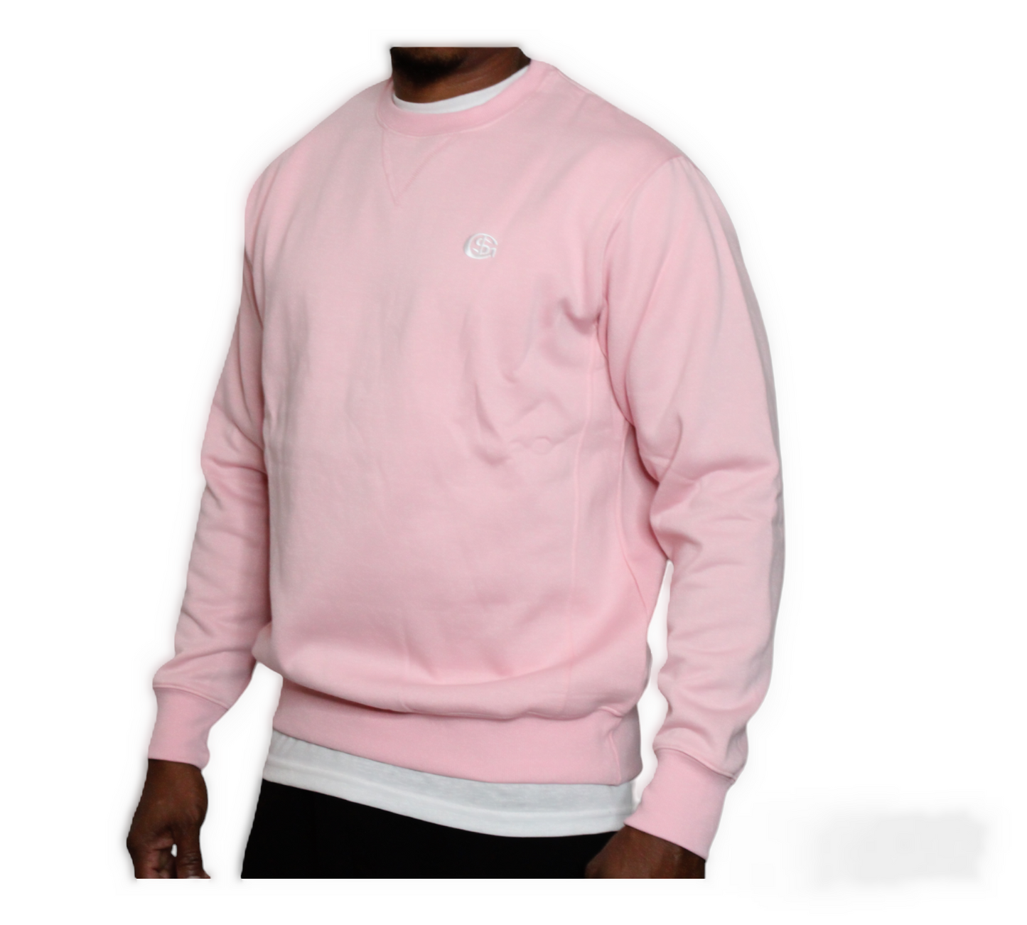Pink Winter-Season Sweatshirt