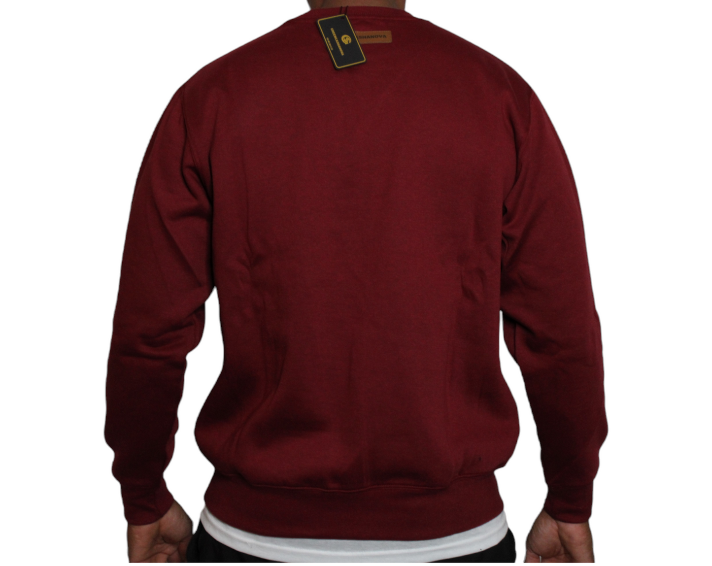 Red Wine Winter-Season Sweatshirt