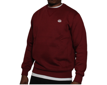 Red Wine Winter-Season Sweatshirt