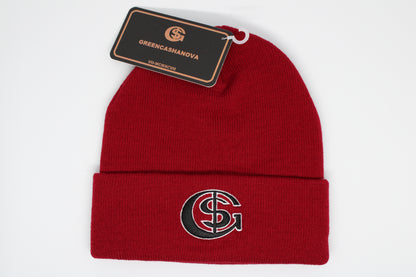 Red- Unisex Reversible Beanies