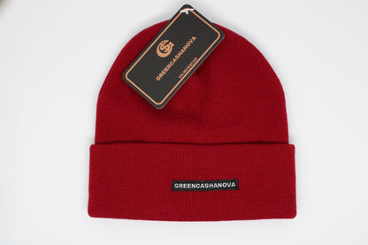 Red- Unisex Reversible Beanies