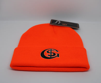 Orange Neon- Unisex Reversible Beanies