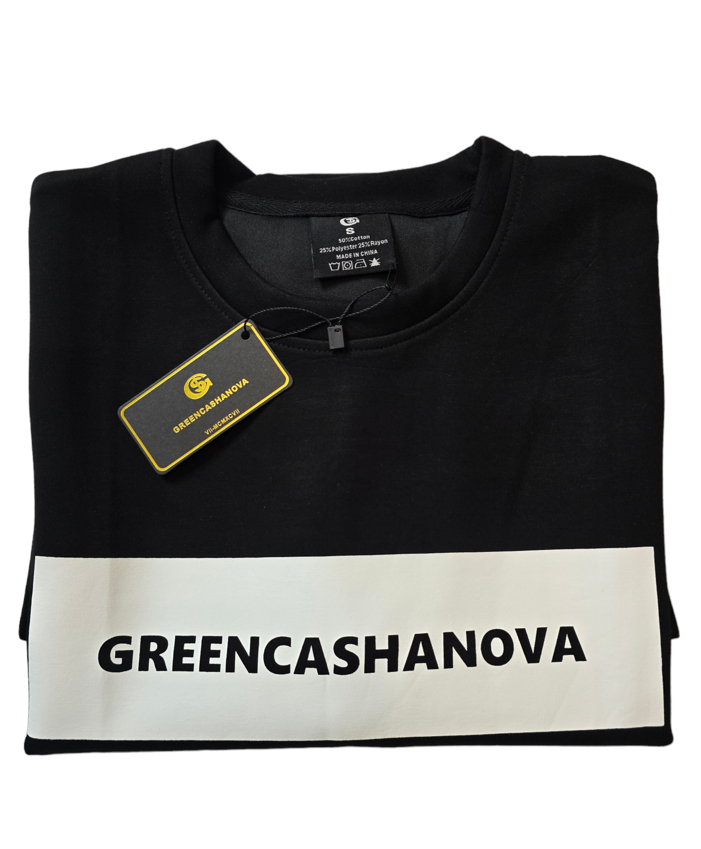 GREENCASHANOVA Oversize short sleeve High Quality T-Shirts for men