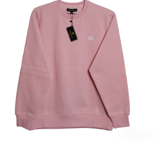 Pink Winter-Season Sweatshirt