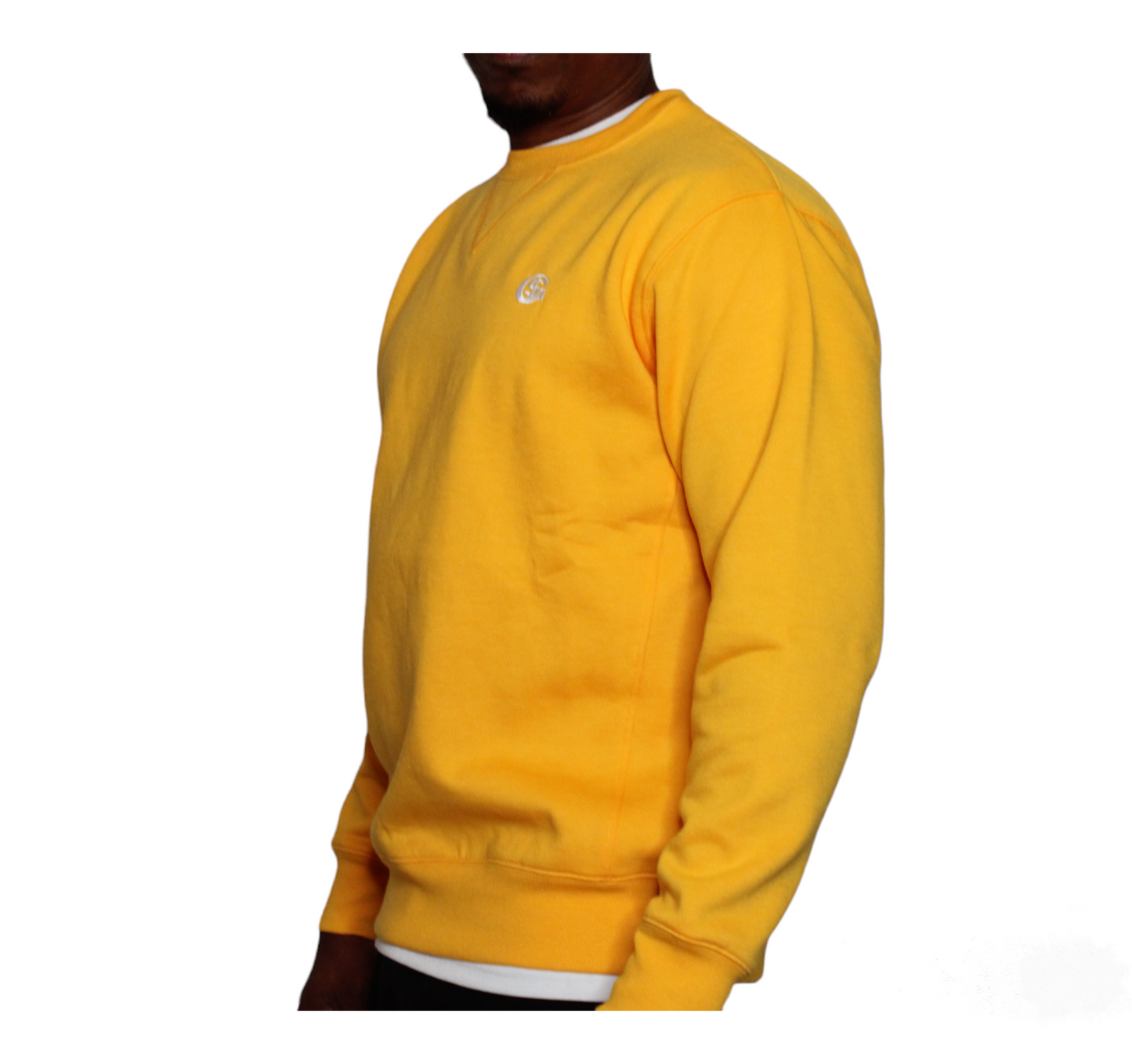 Yellow Winter-Season Sweatshirt