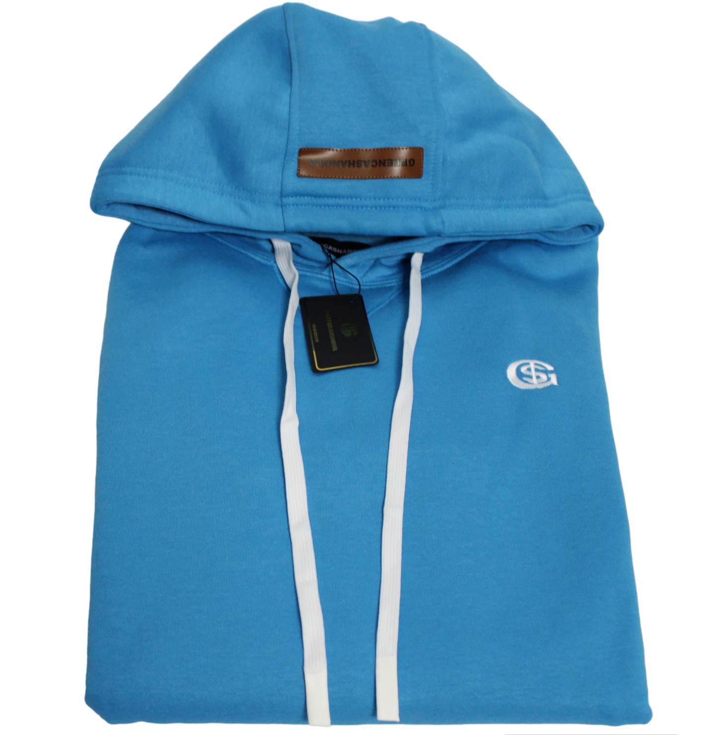 Light Blue Hoodie Winter-Season – GREENCASHANOVA