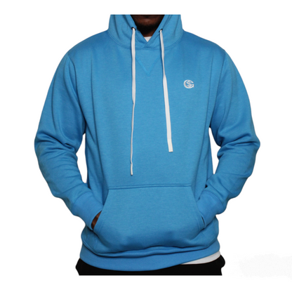 Light Blue Hoodie Winter-Season