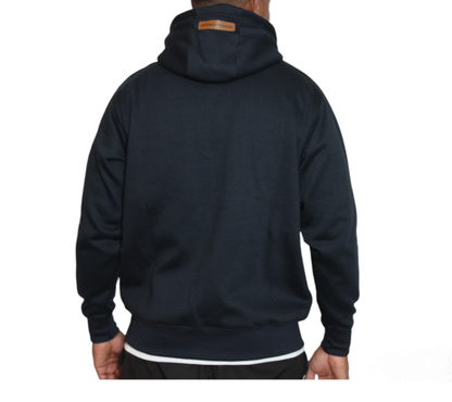 Navy Blue Winter-Season Hoodie