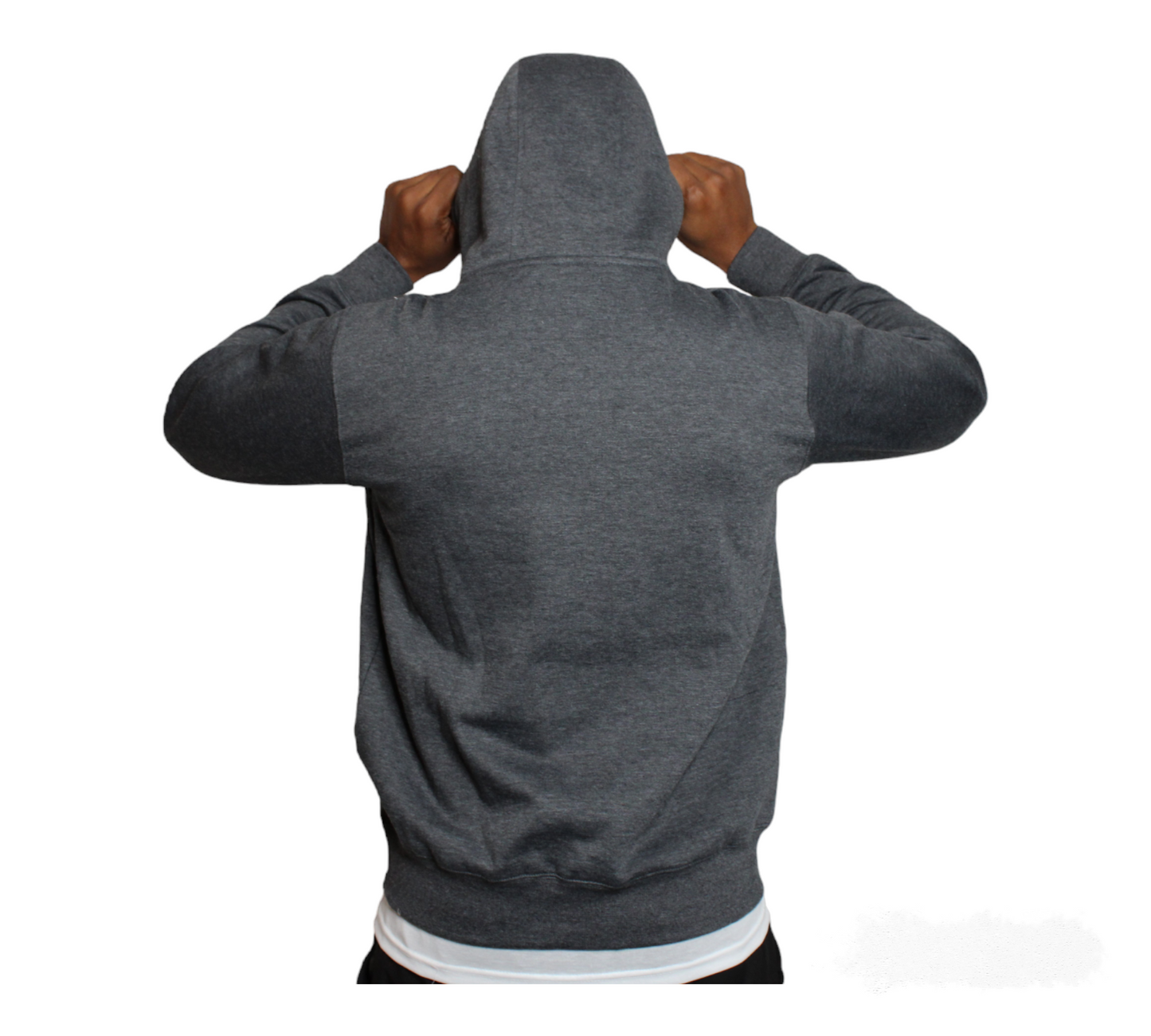 Heather Grey Winter-Season Hoodie