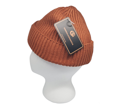 Yam- Unisex Acrylic Short Cuff Beanie