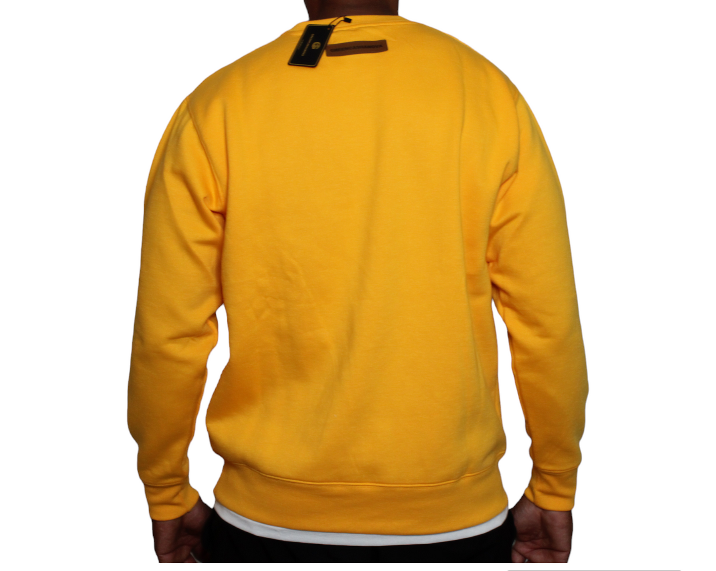 Yellow Winter-Season Sweatshirt