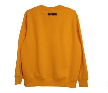 Yellow Winter-Season Sweatshirt