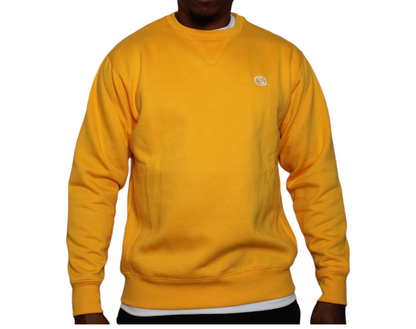 Yellow Winter-Season Sweatshirt