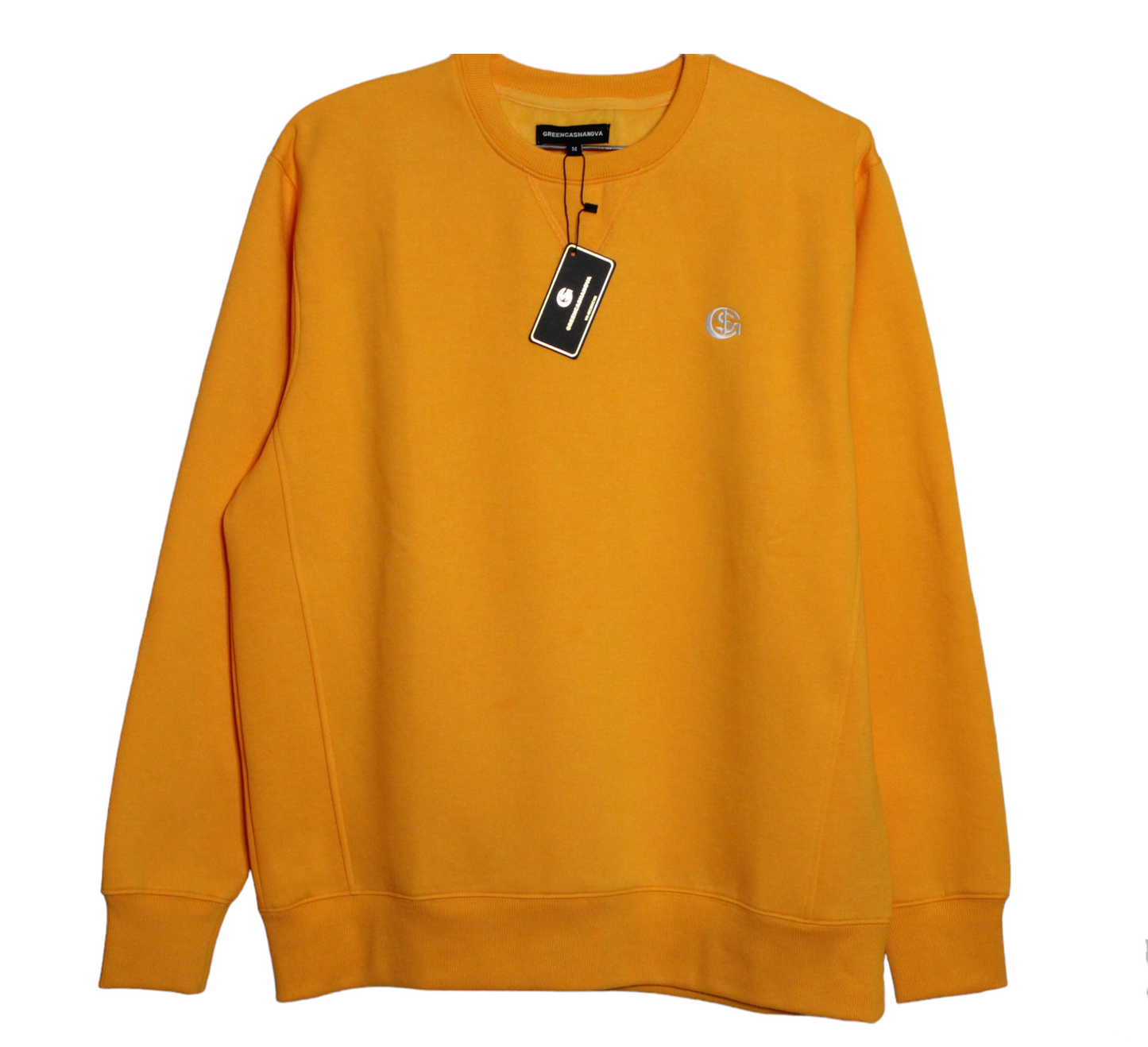 Yellow Winter-Season Sweatshirt